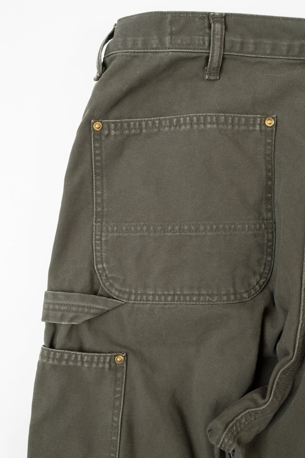 01-5328- 76- Dad's Fit Painter's Pants Canvas - Army Green