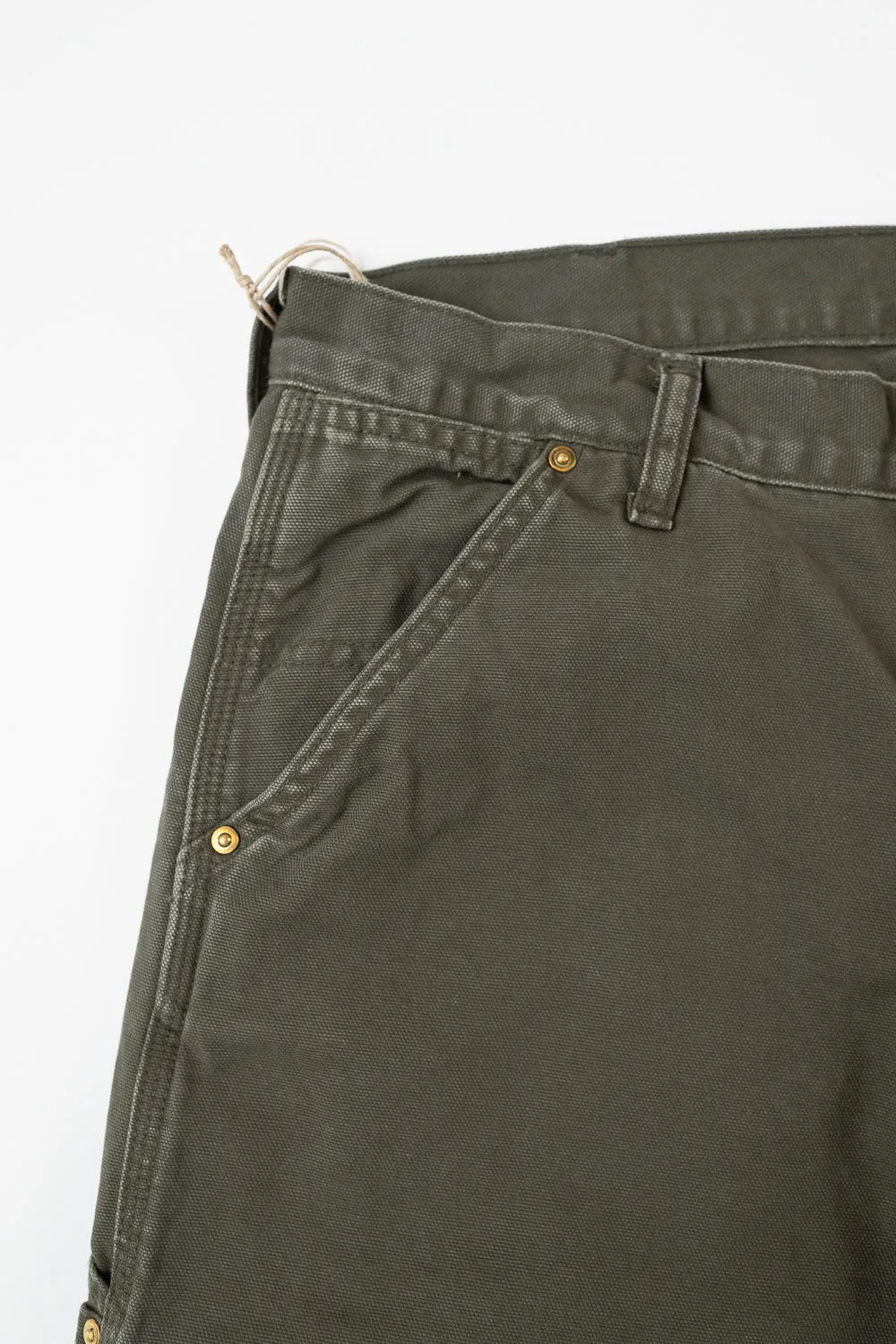 01-5328- 76- Dad's Fit Painter's Pants Canvas - Army Green
