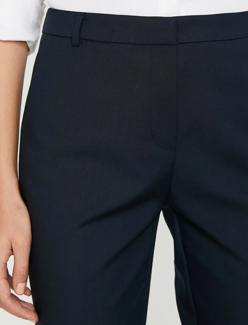16334 Navy Blue Pocket Trousers