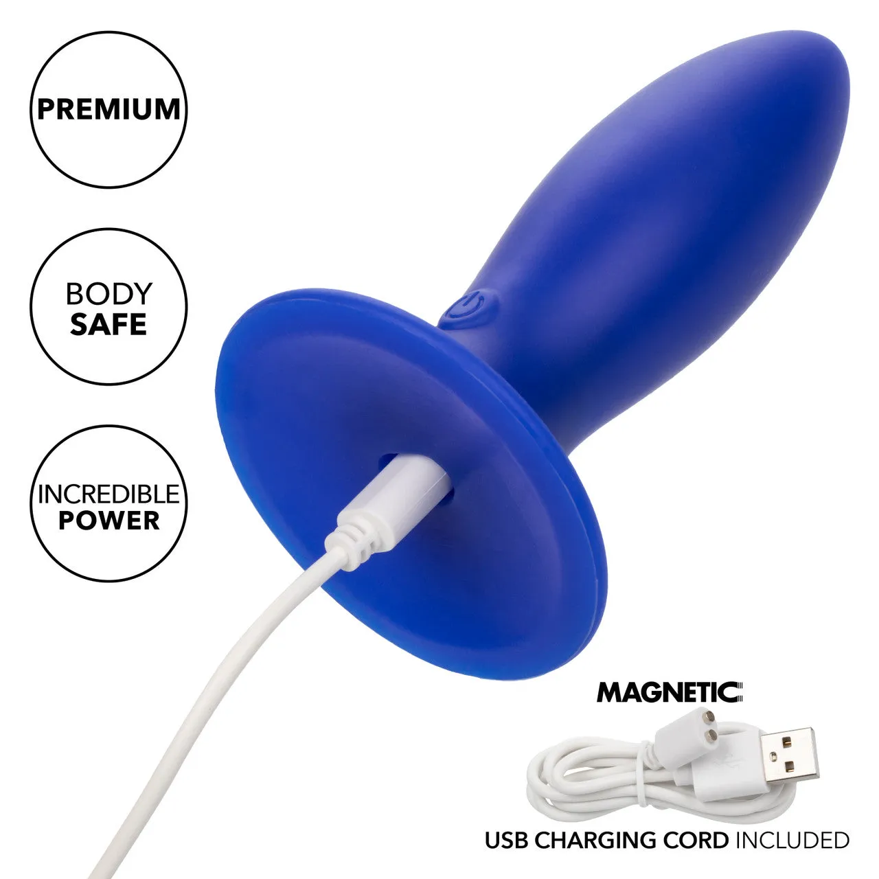 Admiral® Liquid Silicone Vibrating Torpedo