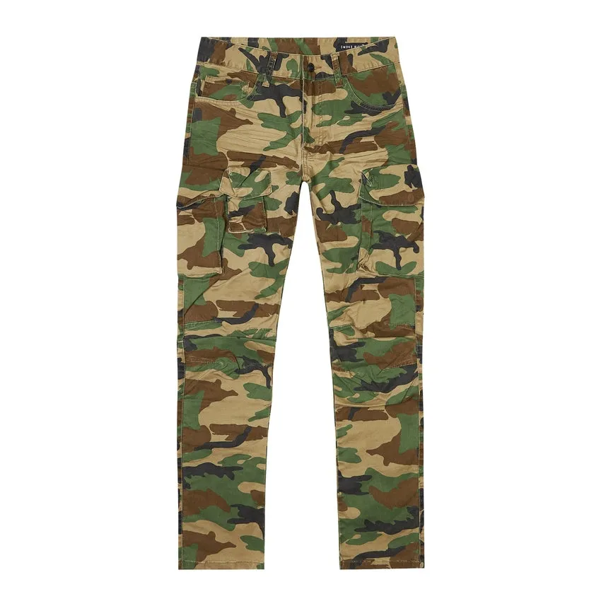 Big and Tall - Utility Twill Pants - Wood Camo