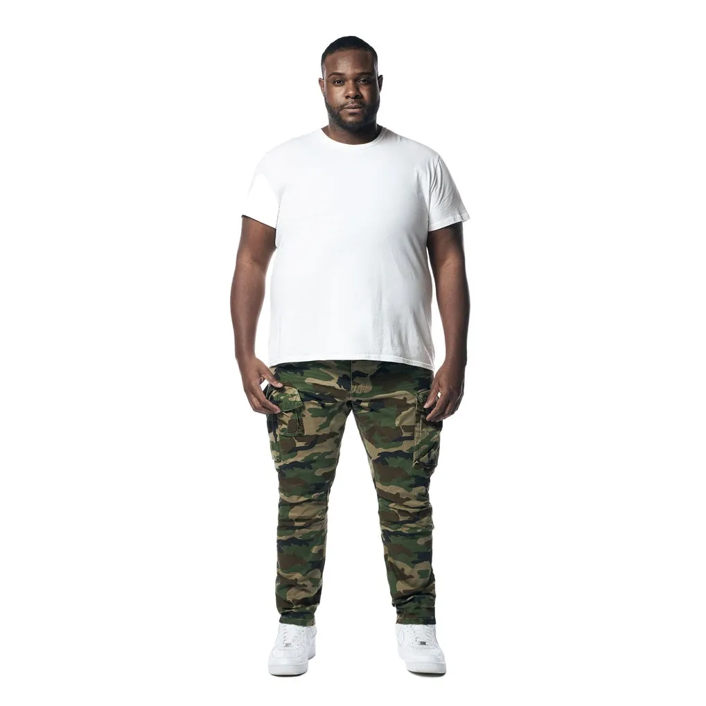 Big and Tall - Utility Twill Pants - Wood Camo