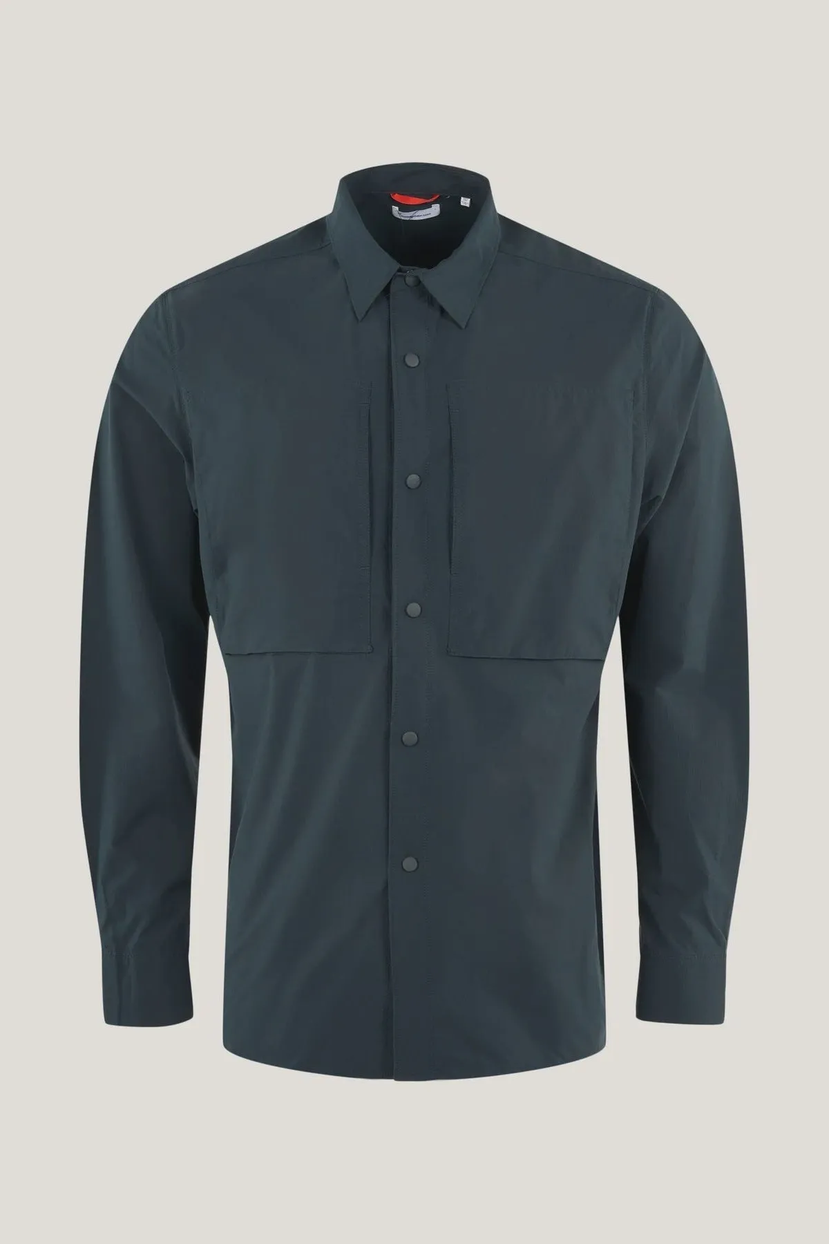 Knowledge Cotton Larch Outdoor Relaxed Fit Shirt - GRS Vegan