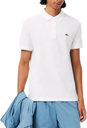 Lacoste Men's Legacy Classic Pique Slim Fit Short Sleeve Polo Shirt