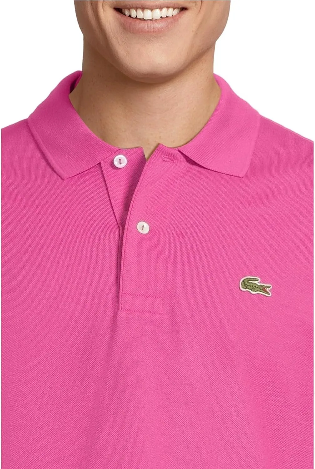 Lacoste Mens Legacy Short Sleeve L.12.12 Pique Polo Shirt
