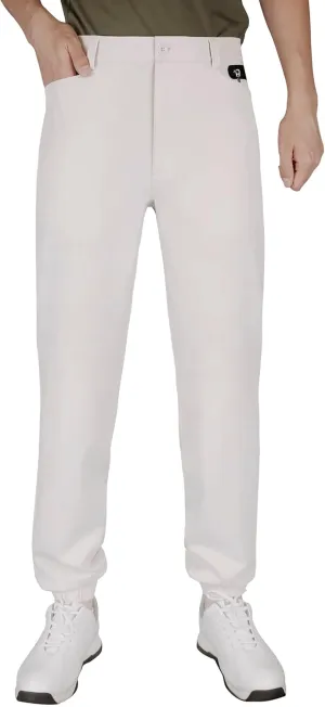 Men's Golf Pants Stretch Joggers Lightweight Slim Fit Casual Tapered Hiking Pants with Zipper Pockets