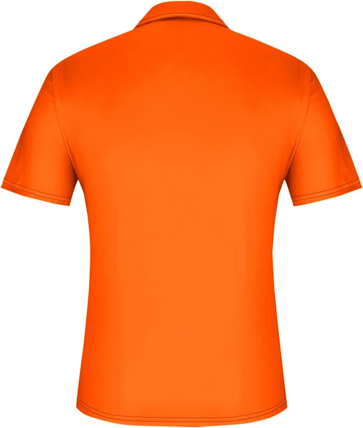 Men's Slim fit Breathable Solid Golf Polo with Pocket Summer Plain Short Sleeve Casual Fashion Shirt