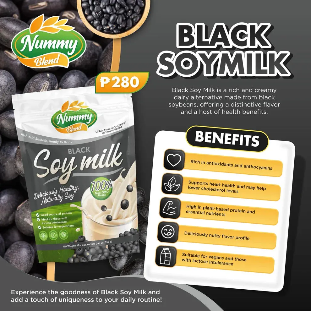 Nummy Blend Soy Milk Black 350g