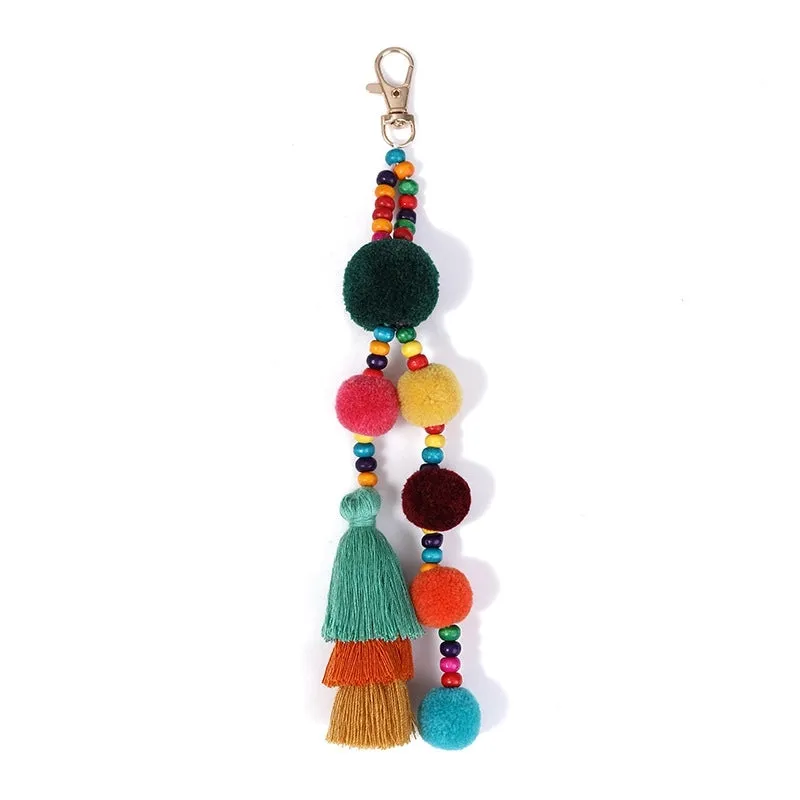 Polyester Colorful Tassel