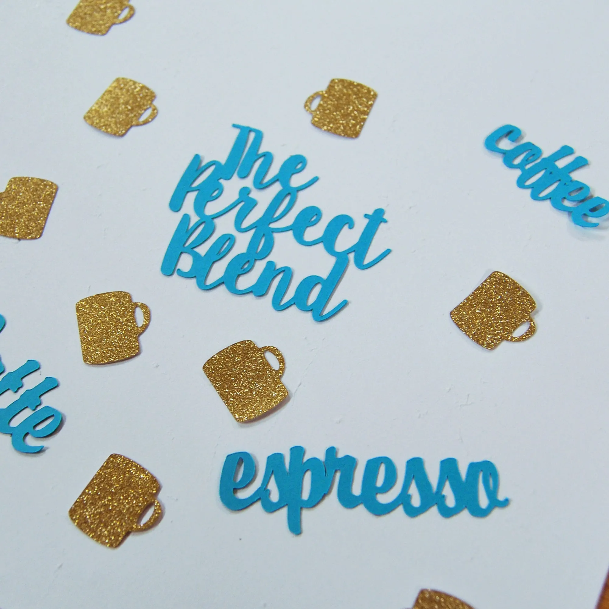 "The Perfect Blend" Engagement Confetti