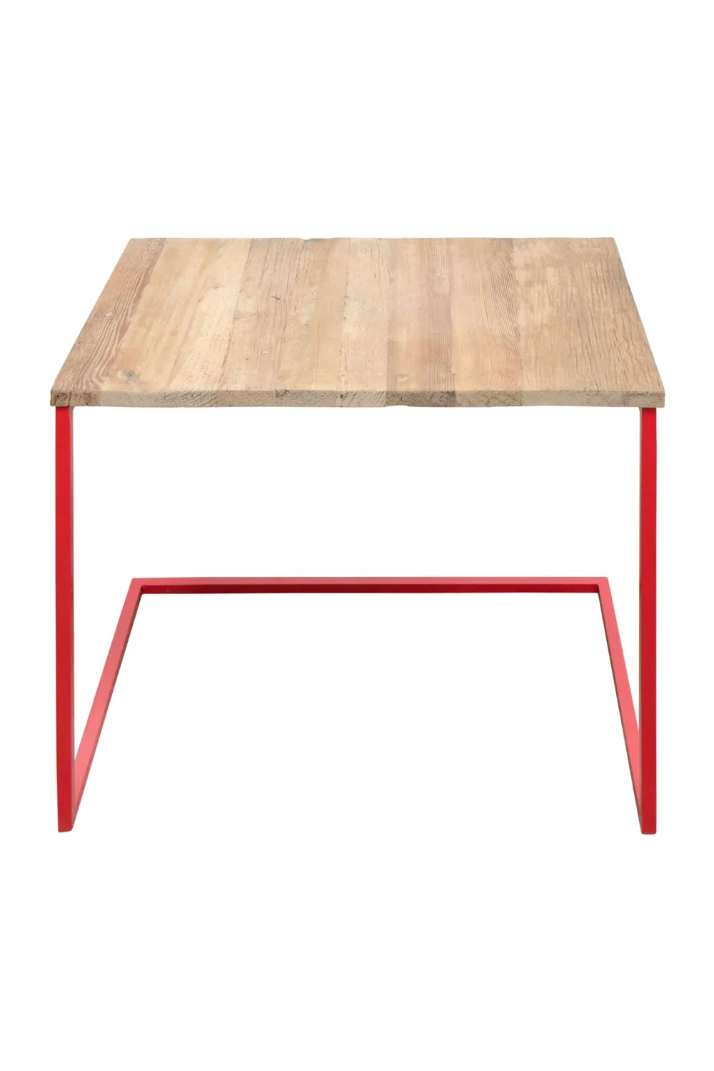Red Base Sofa Table L | Versmissen Slim