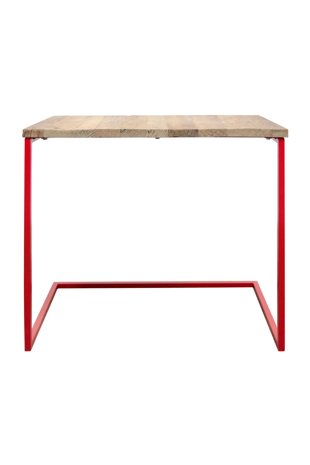 Red Base Sofa Table L | Versmissen Slim