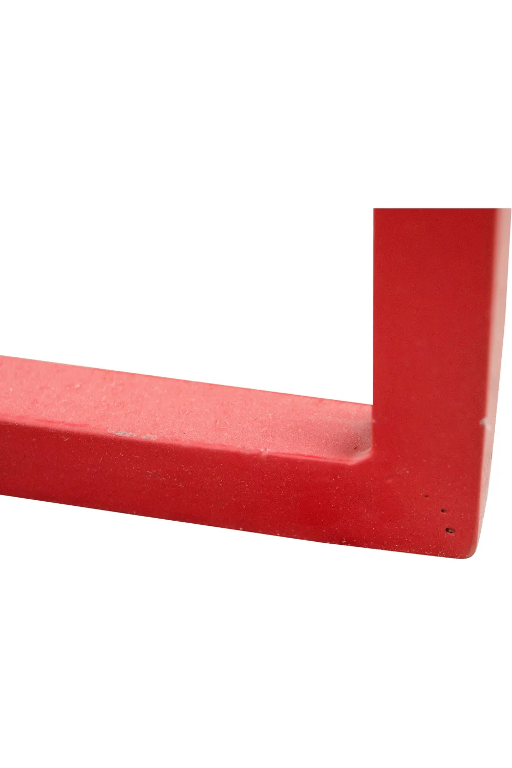 Red Base Sofa Table L | Versmissen Slim