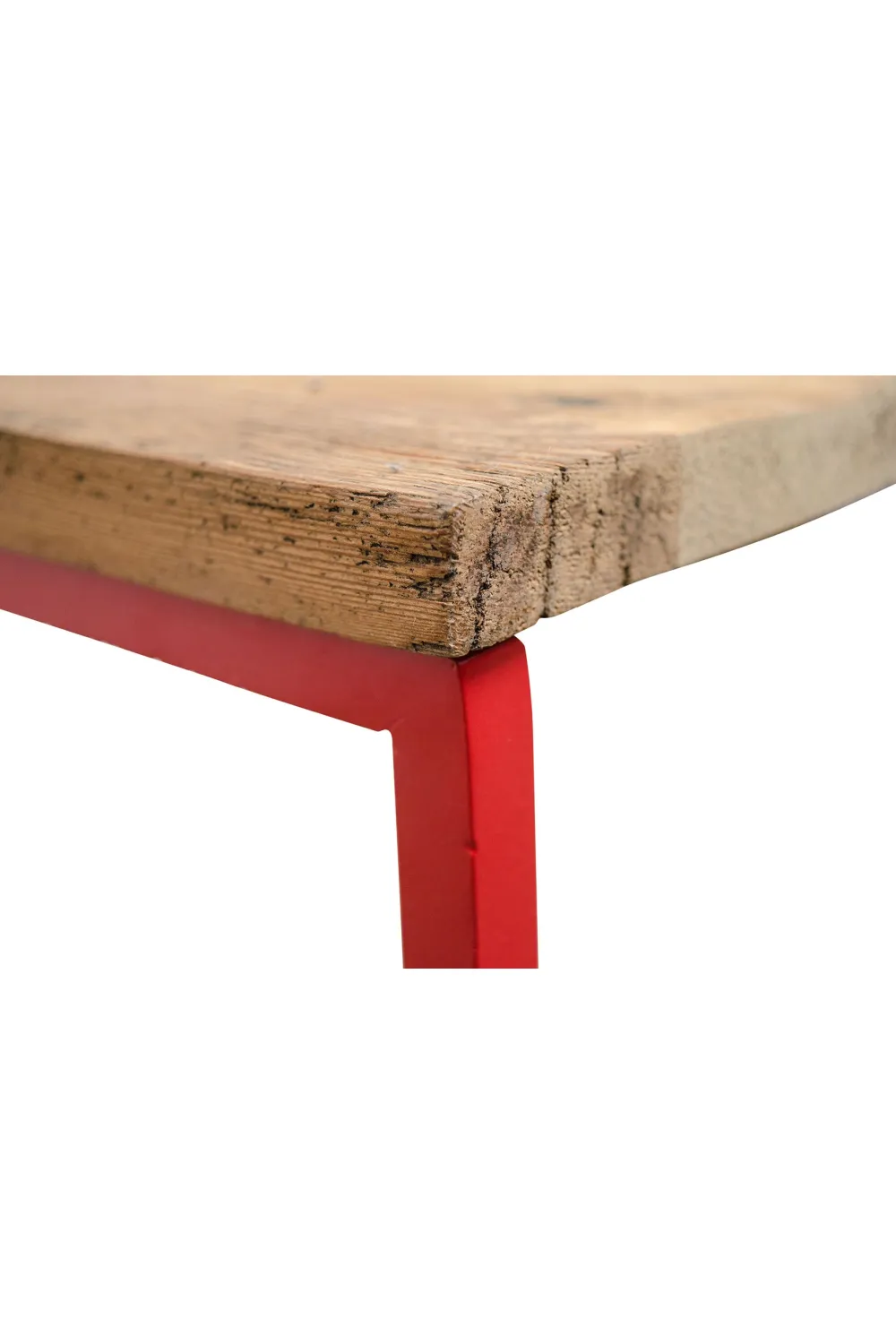Red Base Sofa Table L | Versmissen Slim