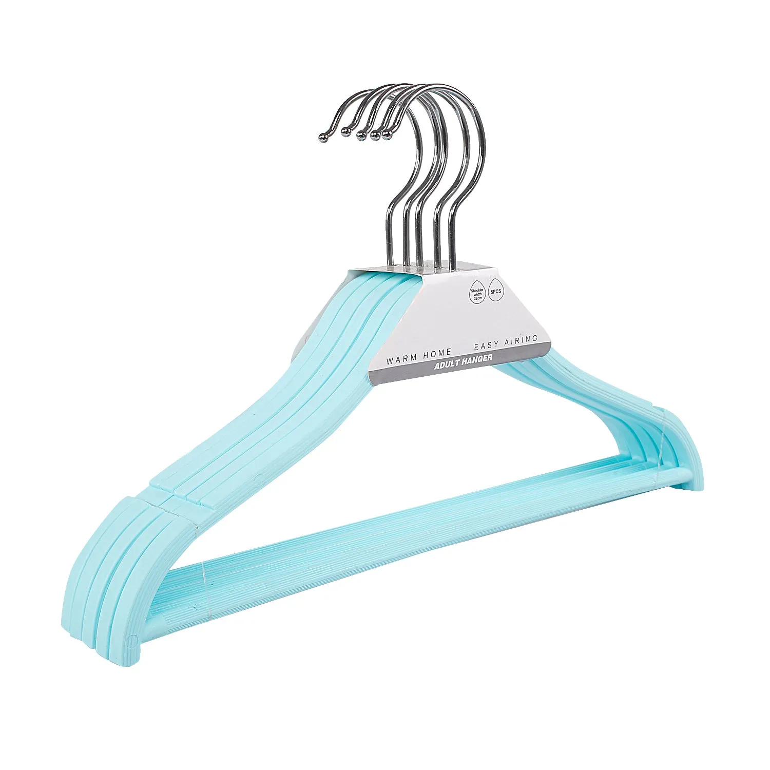 Sleek Blue Baby Hanger Set of 5