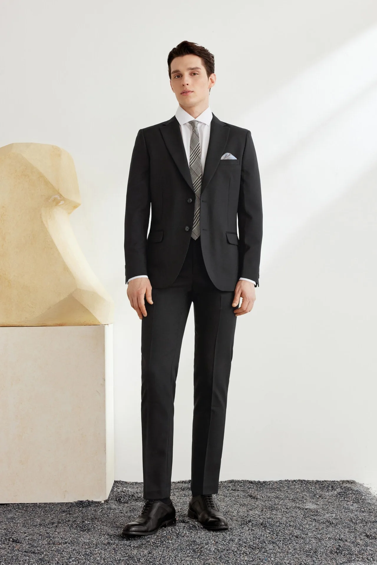 Teflon Finishing Stain Resistant Formal Pants in Slim Fit