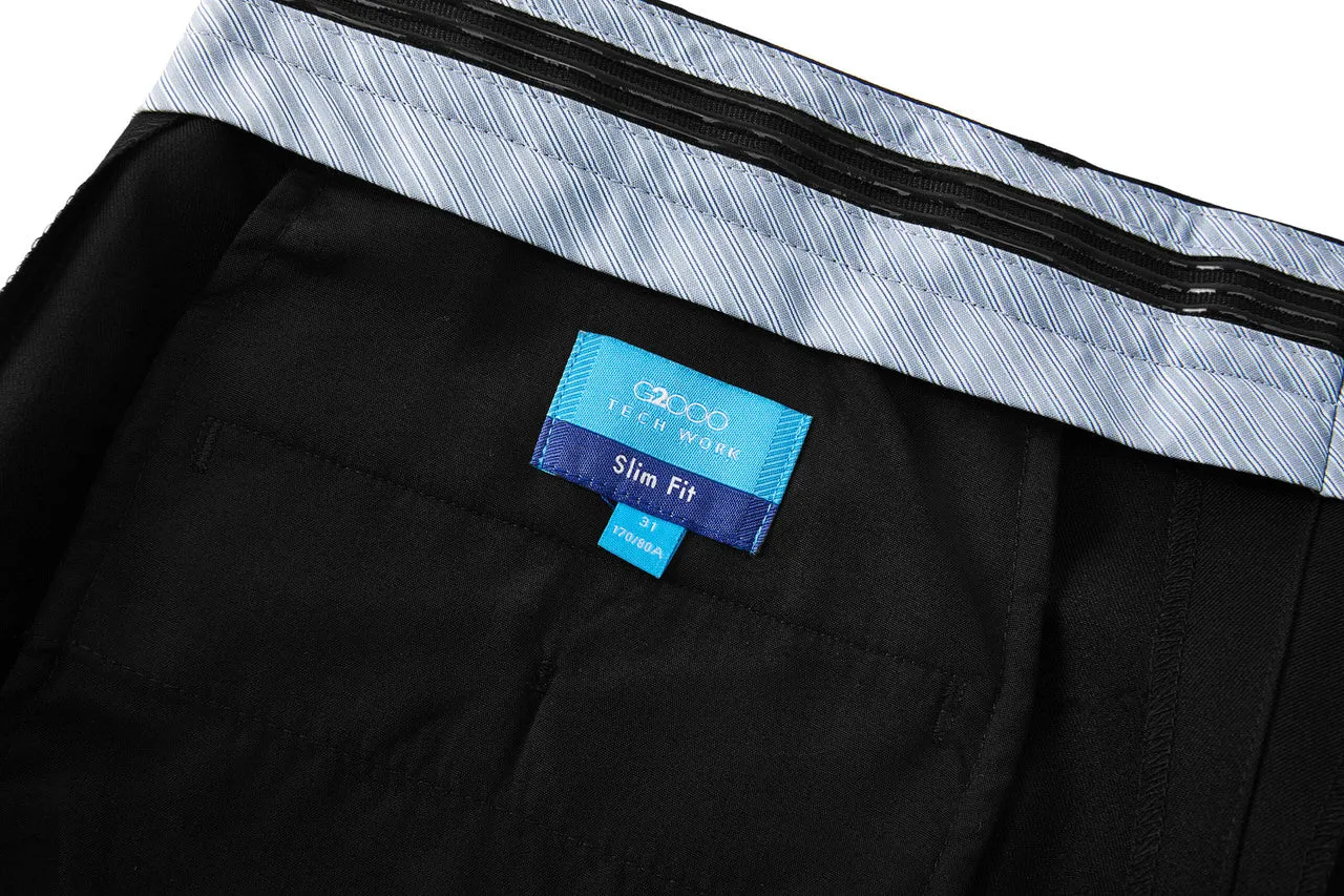 Teflon Finishing Stain Resistant Formal Pants in Slim Fit