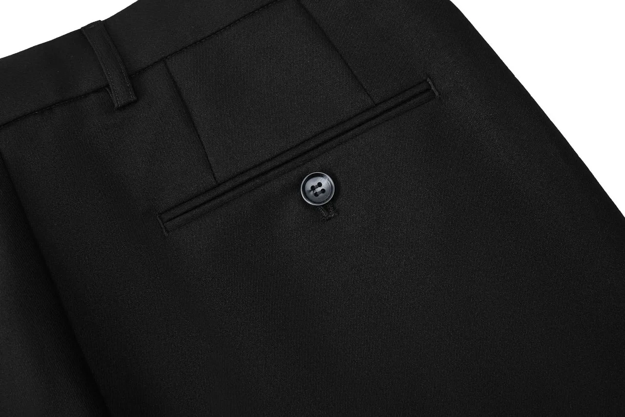 Teflon Finishing Stain Resistant Formal Pants in Slim Fit