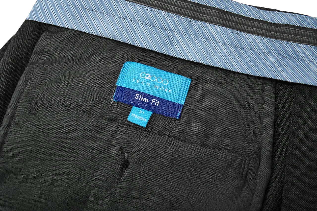 Teflon Finishing Stain Resistant Formal Pants in Slim Fit