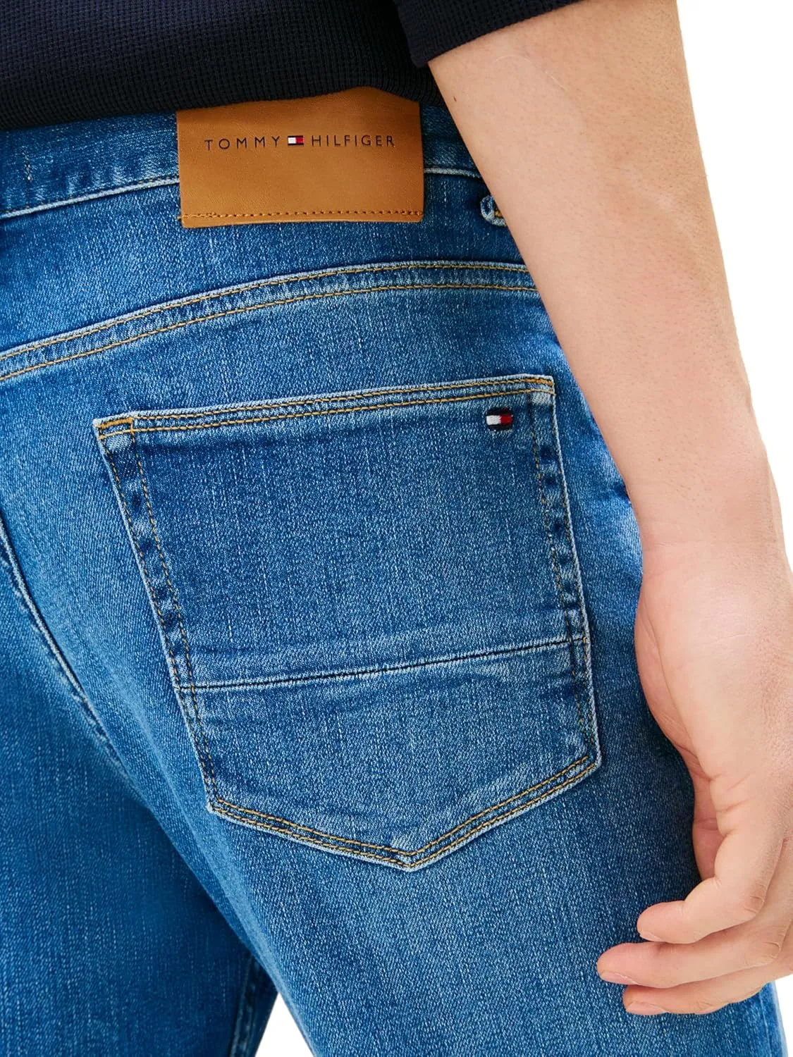 Tommy Hilfiger Slim Fit Stretch Jeans for Men